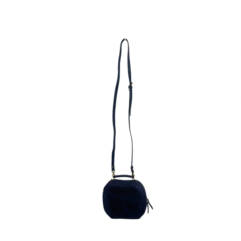 Elegant Dark Blue Crossbody Bag